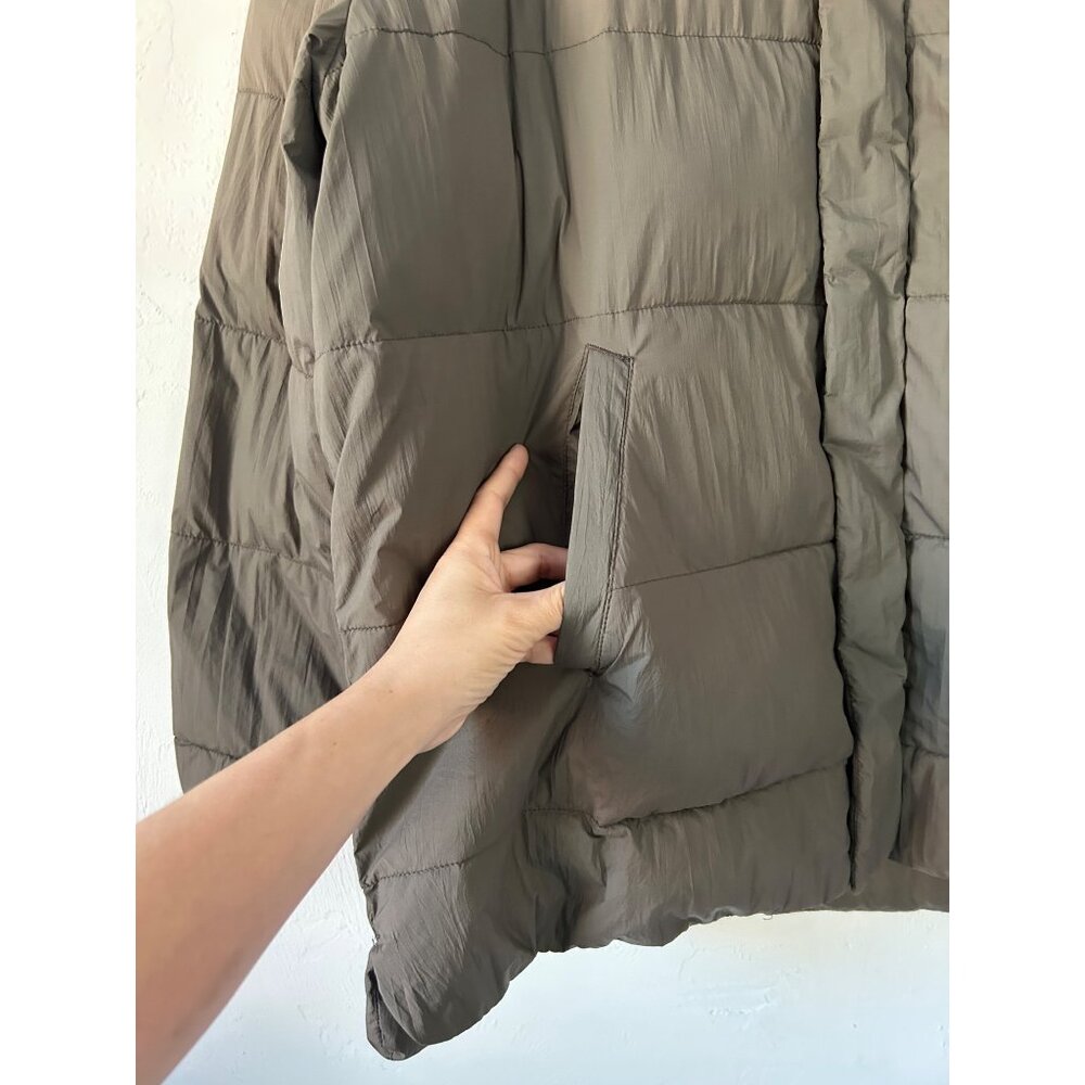 Madewell Men's XL Quilted Puffer Jacket Cargo Green - Picture 3 of 12